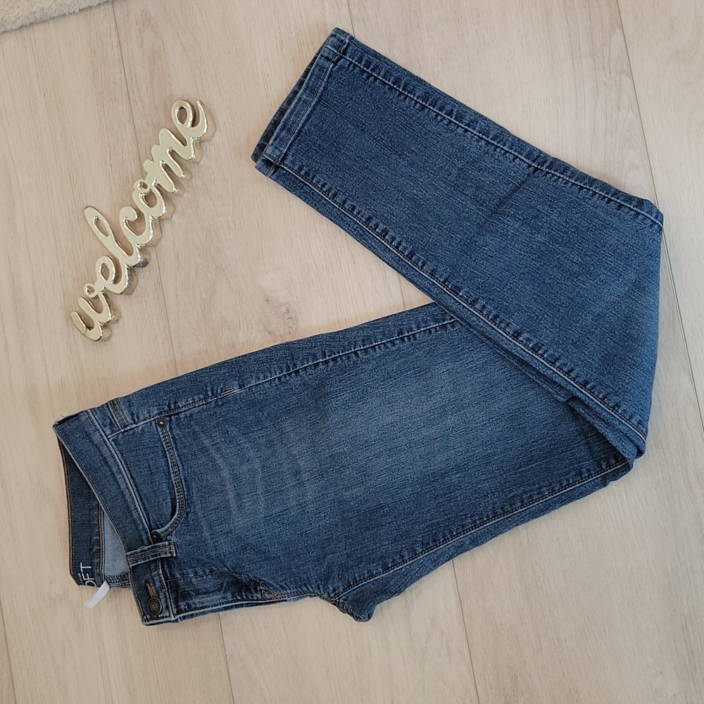 LOFT Modern Skinny Jeans‎ Size 26 Dark Wash - Picture 4 of 9